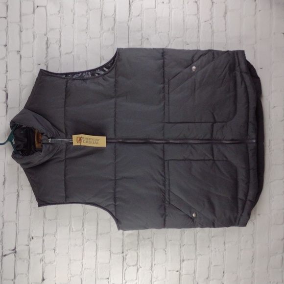 The Foundry Supply Co. Other - Founder Puffer Charcoal Vest  Men Big &Tall XLT